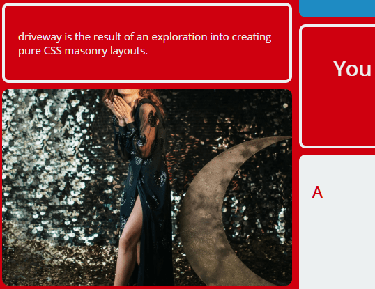 Customizable Masonry Layout In Pure CSS – Driveway.css
