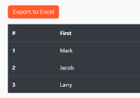 Export Tabular Data To Excel - table2excel.js