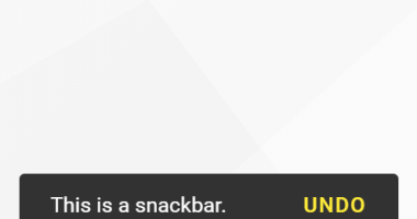 Google Style Toast & Snackbar Popup In JavaScript - Material Toast