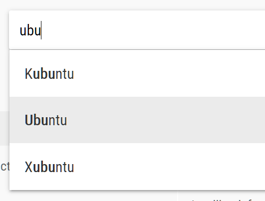 Lightweight Typeahead JavaScript Library - Vanilla Autocomplete | CSS ...