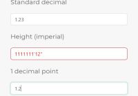 Restrict Input Field To Only Allow Decimal Values - decimal-input