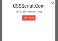 Accessible Dialog In Vanilla JavaScript - ihmodals