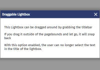 Animated Draggable Lightbox In Vanilla JavaScript - LumensBox