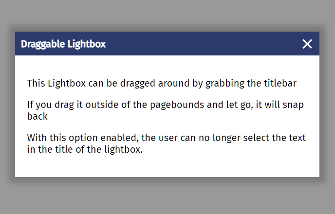 Animated Draggable Lightbox In Vanilla JavaScript – LumensBox