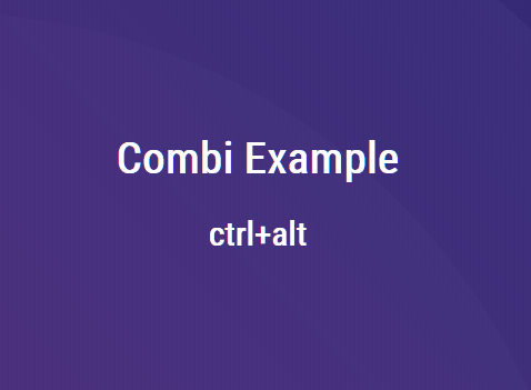Keyboard Shortcut Handling In Pure JavaScript – Combi