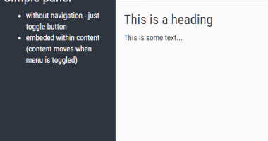 Multifunctional Sliding Drawer Plugin In JavaScript - toolslide.js