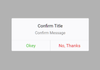 iOS Style Loading Indicator & Alert Confirm Dialog