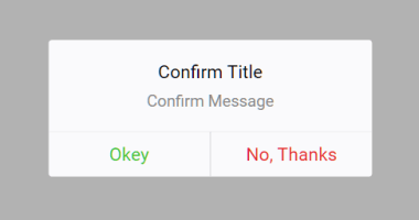 iOS Style Loading Indicator & Alert Confirm Dialog