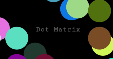 Interactive Dot Matrix In JavaScript And SVG - DotMatrx.js
