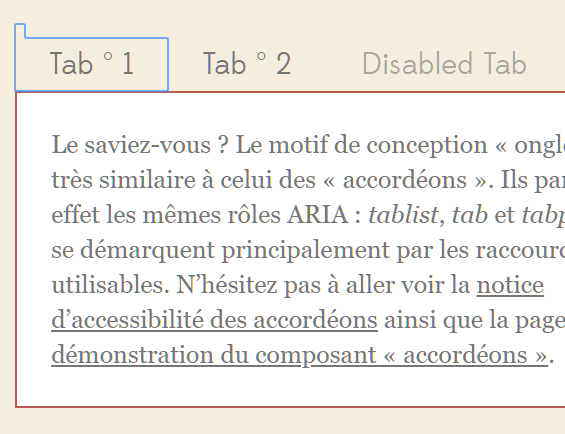 WAI-ARIA Tabs & Accordion Plugin In JavaScript – tablist