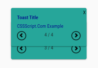Create Stacked Toast Notification With super-toastr Library