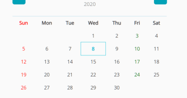 Basic Calendar Date Picker In JavaScript - date-picker.js