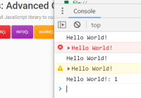 Enhanced Console Logs In JavaScript - logger.js