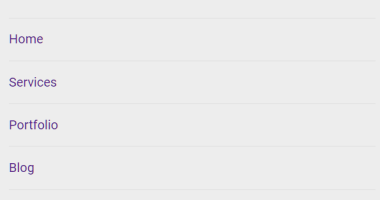 Minimal Responsive Navbar In JavaScript And CSS3