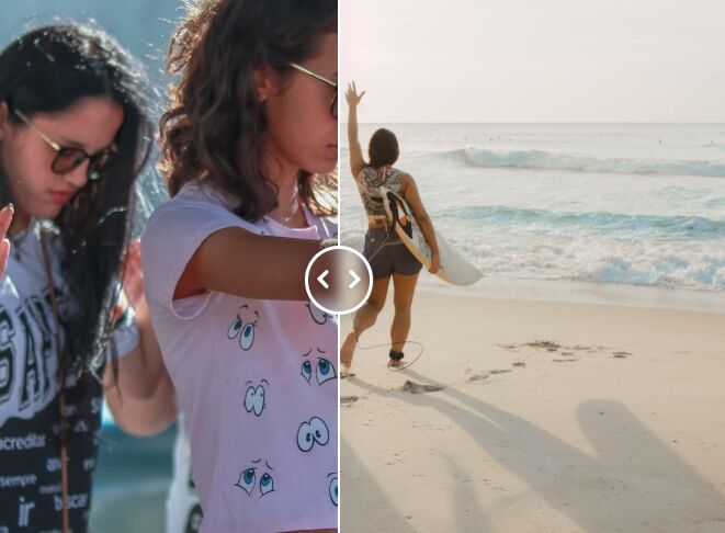 Modern Lightweight Image Comparison Slider – image-compare-viewer