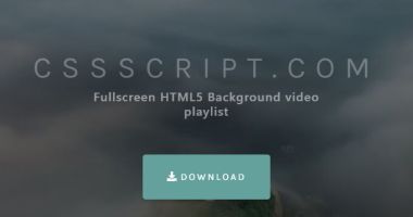 Dynamic Background Video Slideshow In JavaScript