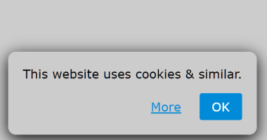 Minimal Cookie Consent Banner & Box In JavaScript - ez-consent
