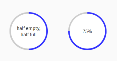 SCSS Library For Drawing Progress Circles