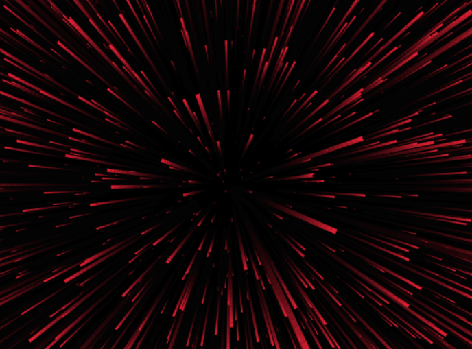 Animated Starfield Effect In Plain JavaScript