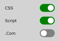 Minimal iOS Style Toggle Switch With CSS Flexbox