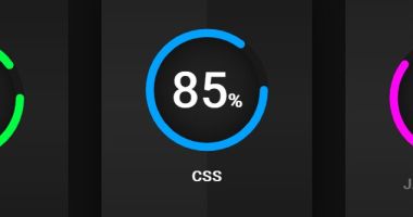 Smooth Circle Progress Indicator In SVG And CSS
