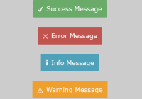 Mininal Android Toast Message In JavaScript - js-toastr