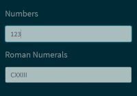 Number To Roman Numeral Converter In JavaScript - caesarr