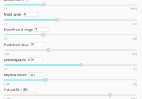 Simple Smooth Range Slider In JavaScript - Sliders.js
