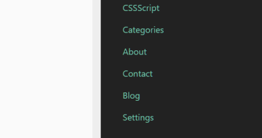 Swipeable Off-canvas Navigation For Mobile - Mobile Swipe Menu