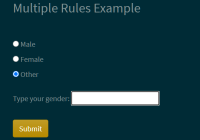 Toggle Visibility Of HTML Elements Based On Form Values - MF Conditional Fields