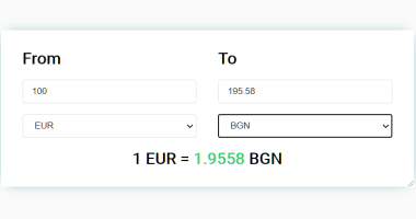 Easy Online Currency Converter In JavaScript
