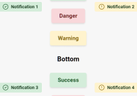 Material Style Toasts In JavaScript - Buzz Notify