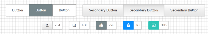 Punica CSS Framework Buttons