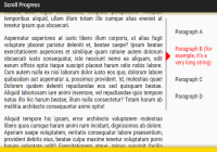 Tiny ScrollSpy & Scroll Progress Indicator In JavaScript - Scroll Progress
