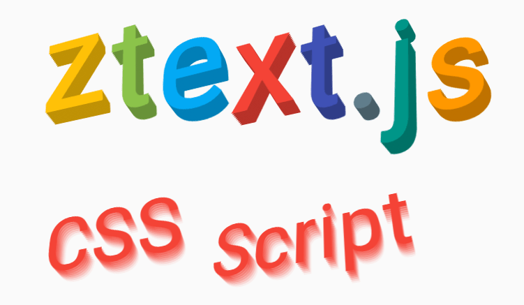 Create 3D Interactive Typography With JavaScript And CSS3 - ztext.js ...