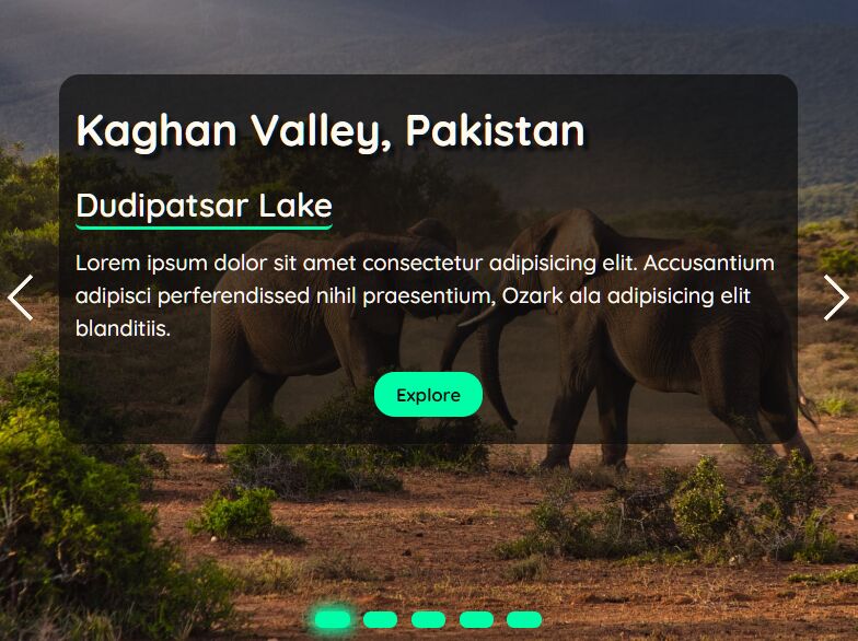 Responsive Full-featured Carousel In Pure CSS
