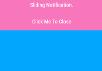 Versatile Sliding Box In JavaScript - slideBlock.js