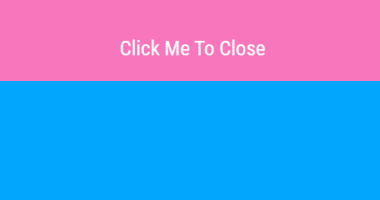 Versatile Sliding Box In JavaScript - slideBlock.js