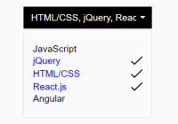 Beautiful Multi Select Dropdown In JavaScript - multiSelect.js