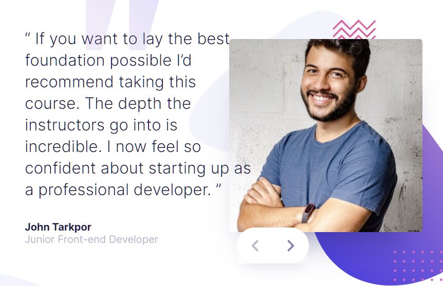 Responsive Testimonial Carousel In JavaScript