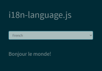 Translate Text In Elements Using The i18n-language.js Library