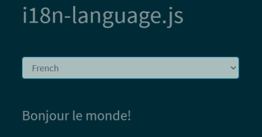 Translate Text In Elements Using The i18n-language.js Library