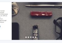 CSS Only Carousel With Sliding Descriptions