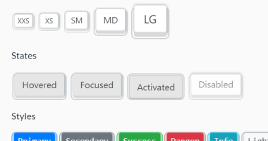 Create Keyboard Style Buttons With Keyboard.css
