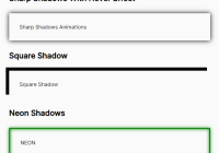 Interactive Box & Text Shadow Library - ShadowCSS