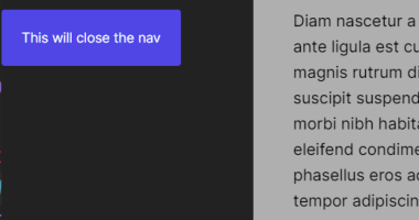 Lightweight Off-canvas (Push) Menu JavaScript Library - offcanvas.js
