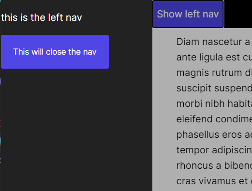 Lightweight Off-canvas (Push) Menu JavaScript Library – offcanvas.js