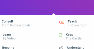 Stripe Like Desktop Navigation In Pure CSS