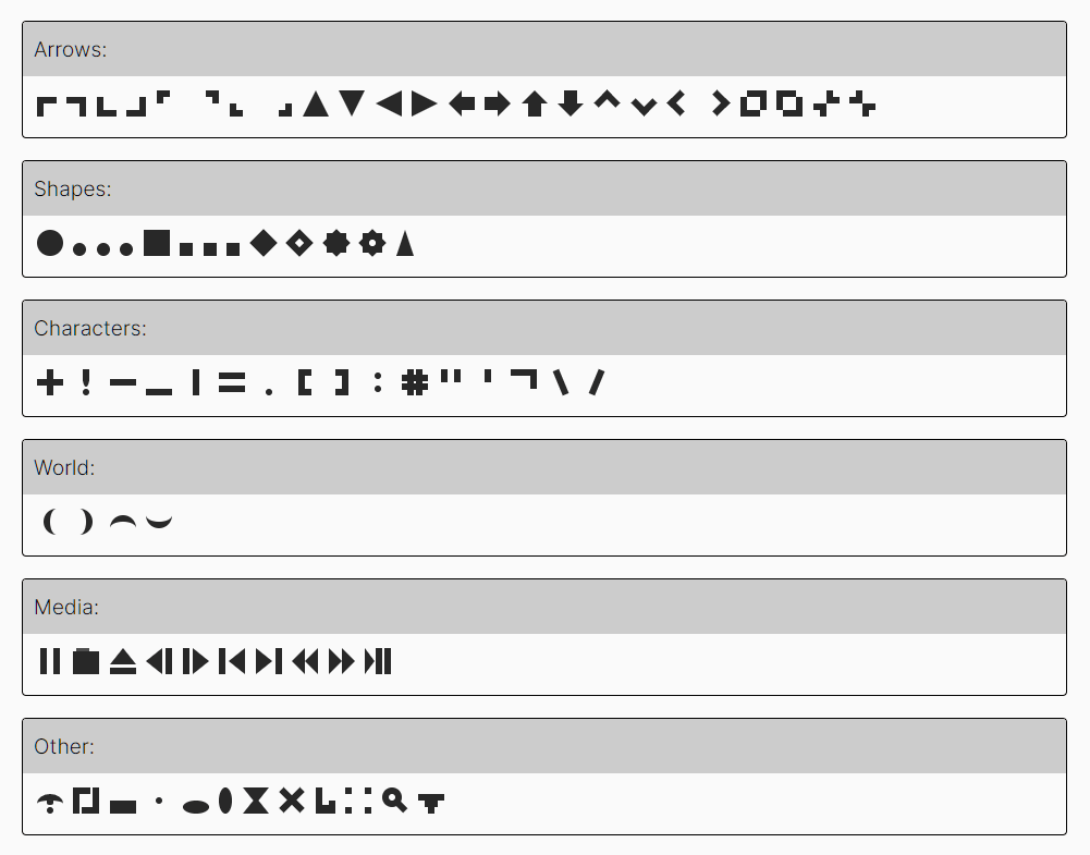 70+ Pure CSS Icons For The Web – PureIcons.css