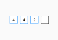 Security Pincode Input Component With JavaScript